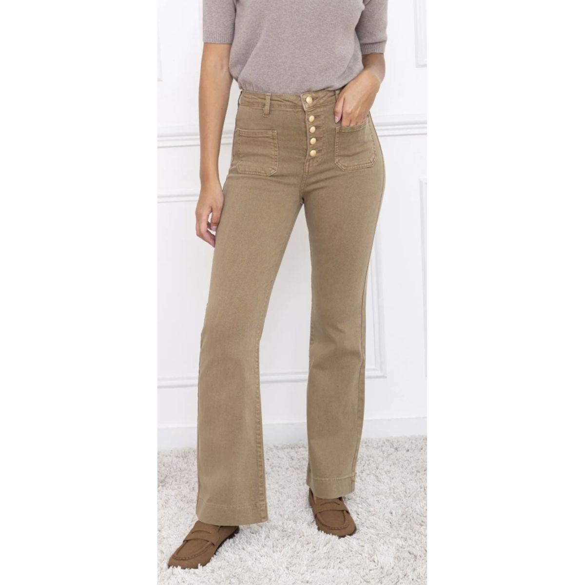 Yolanda Jeans - Beige 