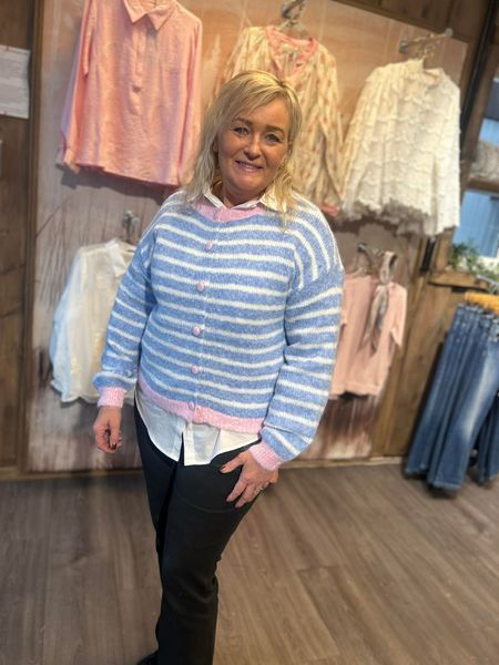 Hovedbilde Renee Cardigan - Blå