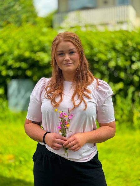 Hovedbilde Fenja Tee Puff - Lys Rosa