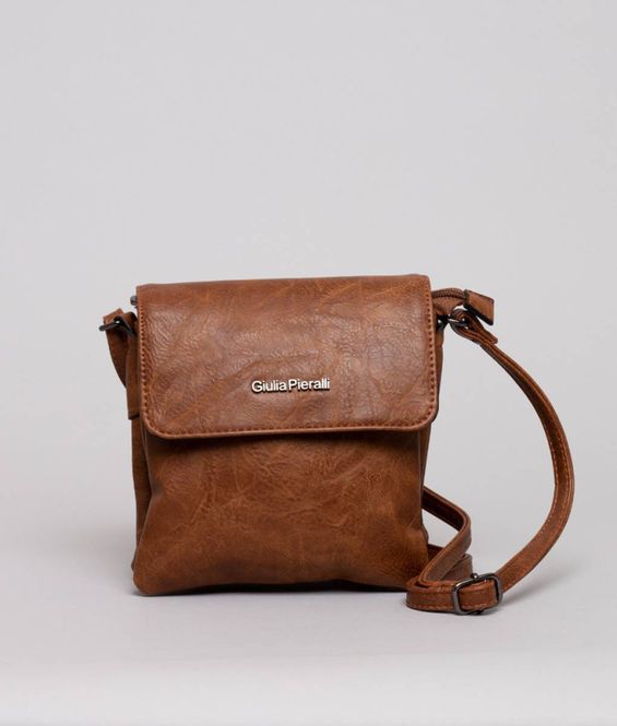 Hovedbilde Giulia Pieralli Flapbag Small - Cognac